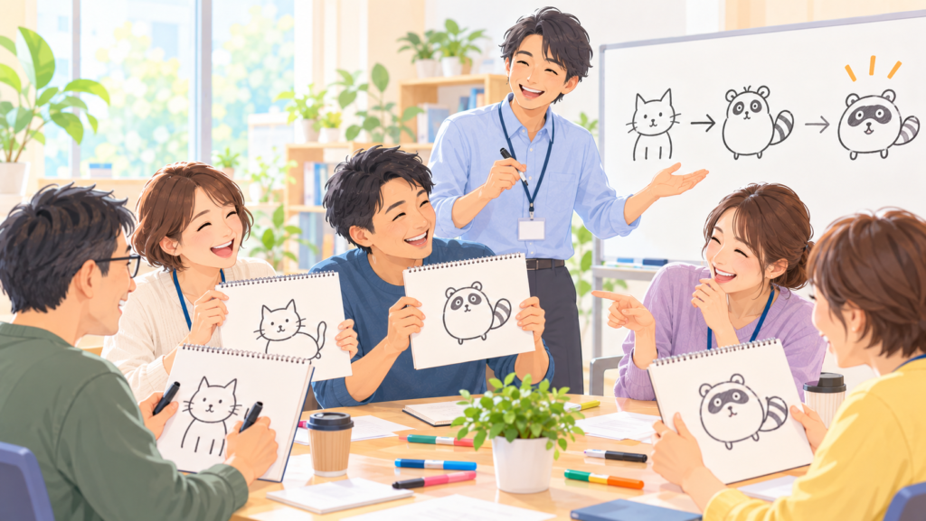 笑って学ぶコミュニケーション授業